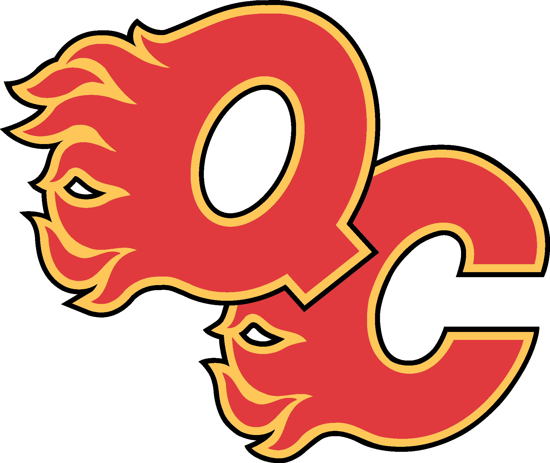 Quad City Flames Logo Vector Logo